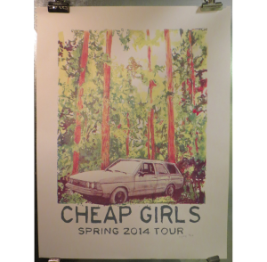 cheap girls tour poster